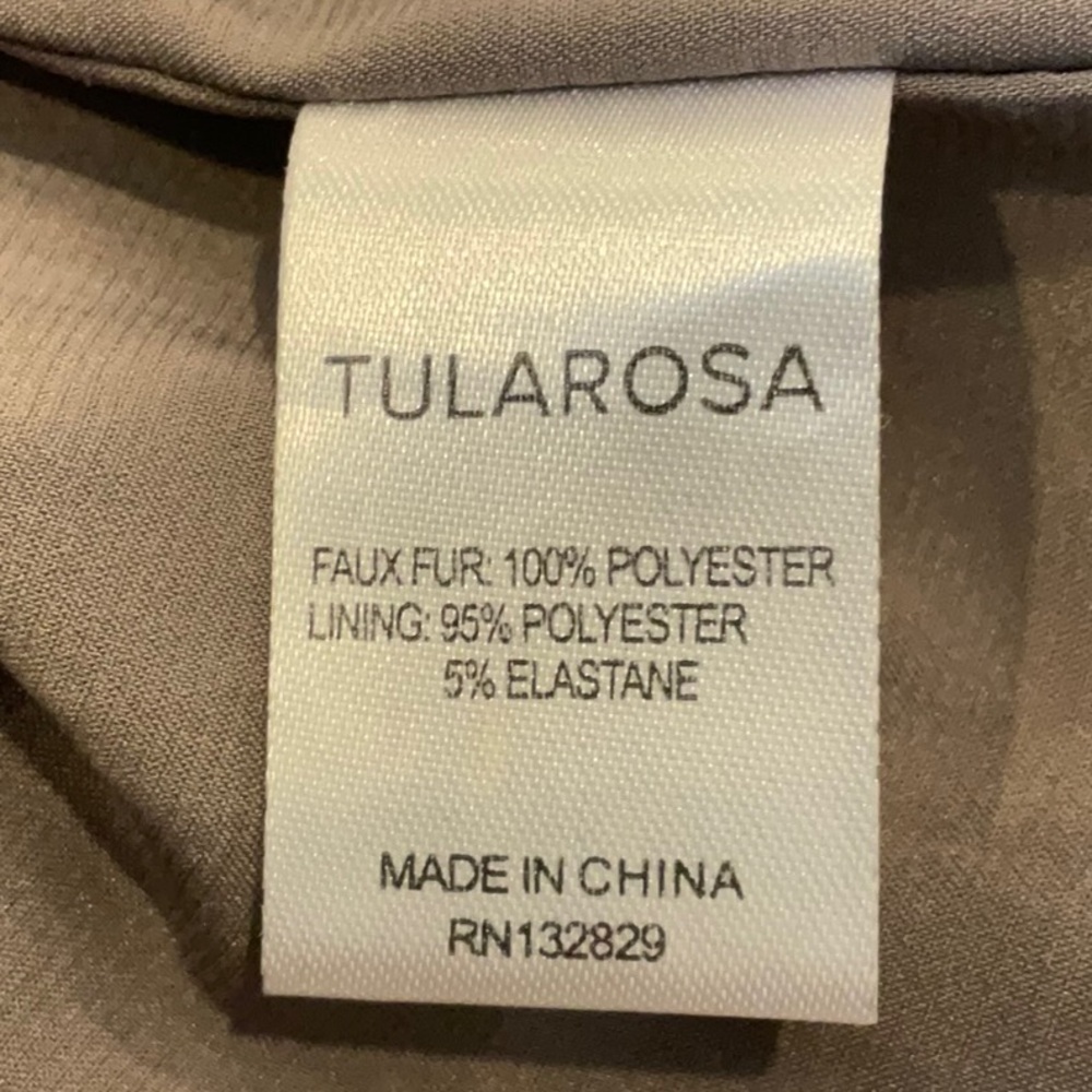 Tularosa Ricci Faux Fur Jacket - Picture 8 of 9